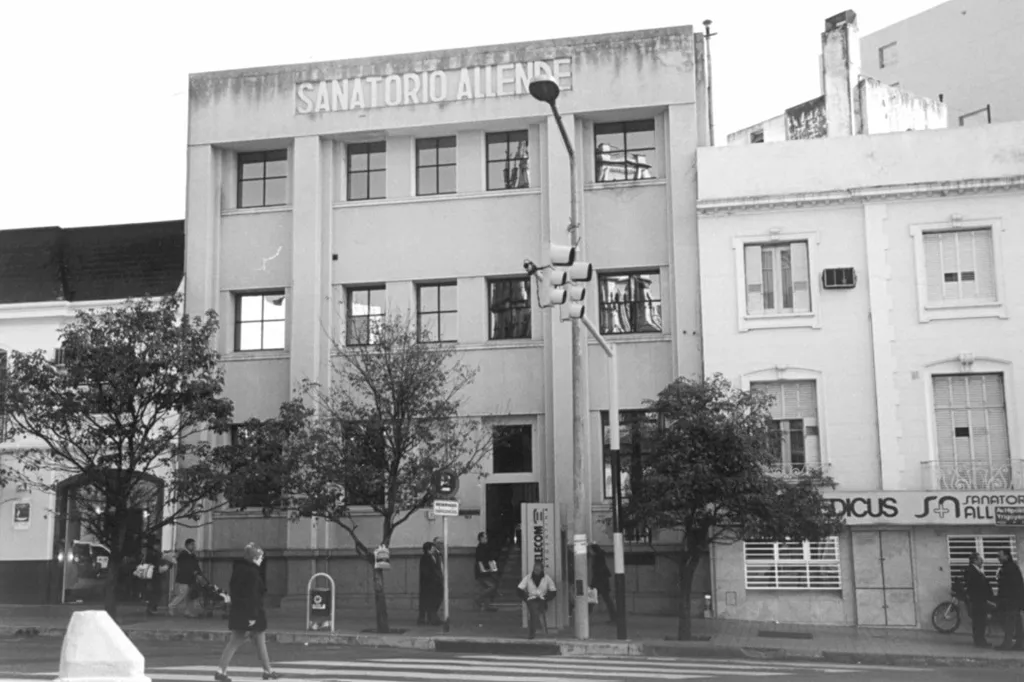 Sanatorio Allende Nueva Córdoba en sus inicios