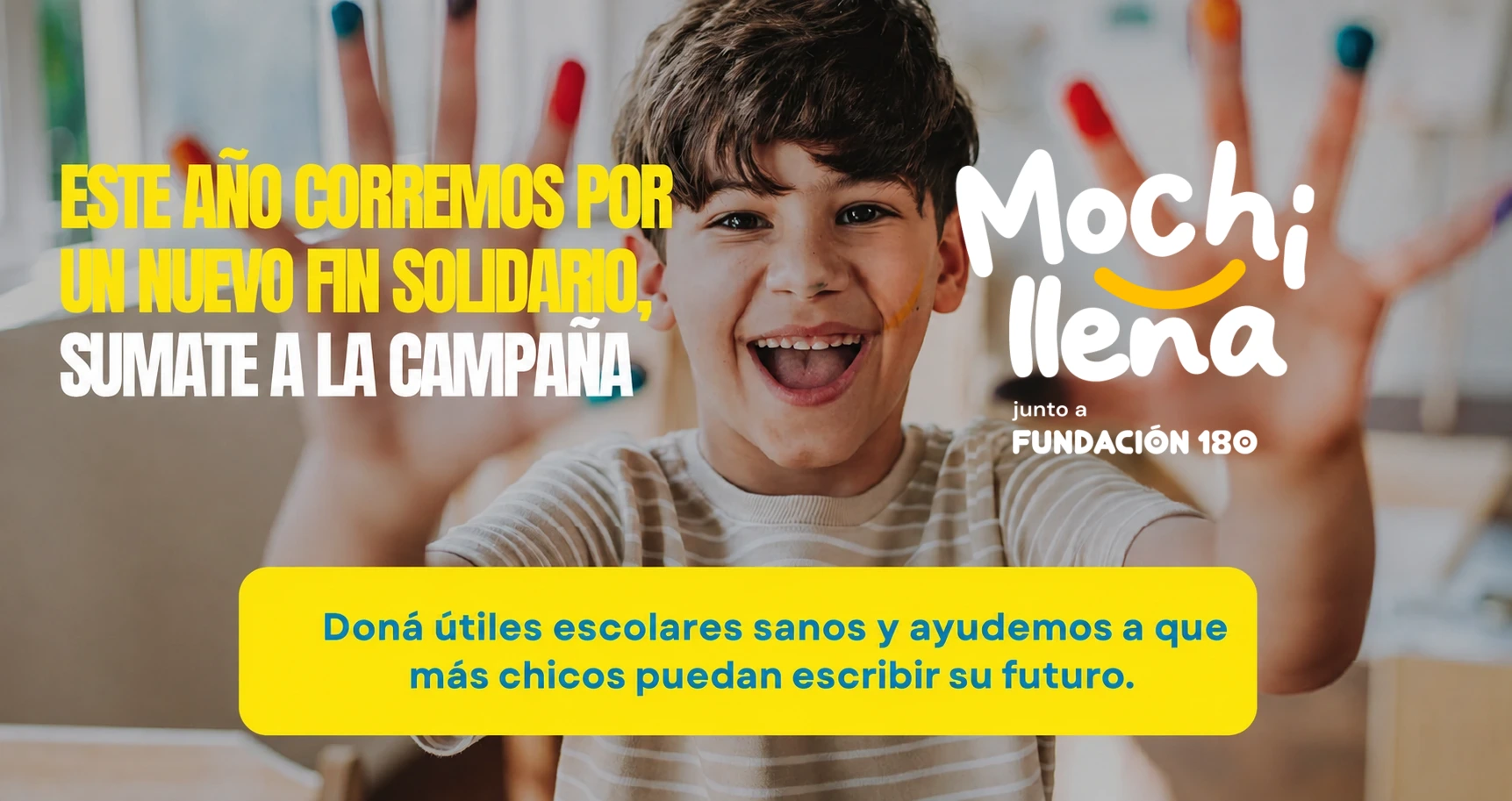 Campaña solidaria Mochi llena